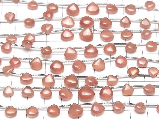 [Video] Peruvian Rhodochrosite AA++ Chestnut (Smooth) 1strand (13pcs )