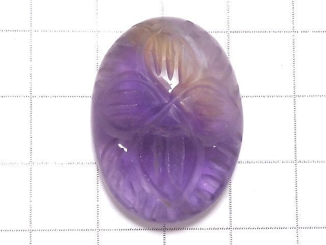 [Video][One of a kind] High Quality Ametrine AA++ Carved Loose stone 1pc NO.225