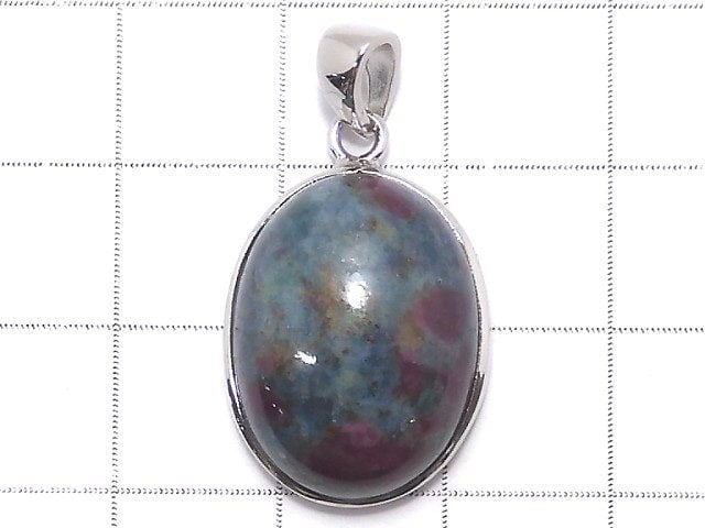 [Video][One of a kind] Ruby in Fuchsite AAA- Pendant Silver925 NO.1