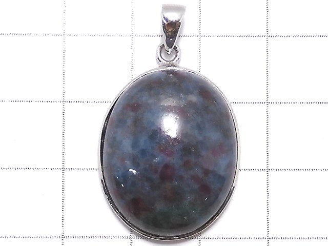 [Video][One of a kind] Ruby in Fuchsite AAA- Pendant Silver925 NO.13