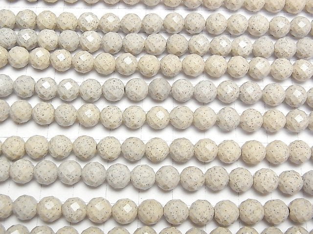 [Video] Taiwan Hokutolite Faceted Round 7.5mm 1/4-1strand beads (aprx.15inch/37cm)
