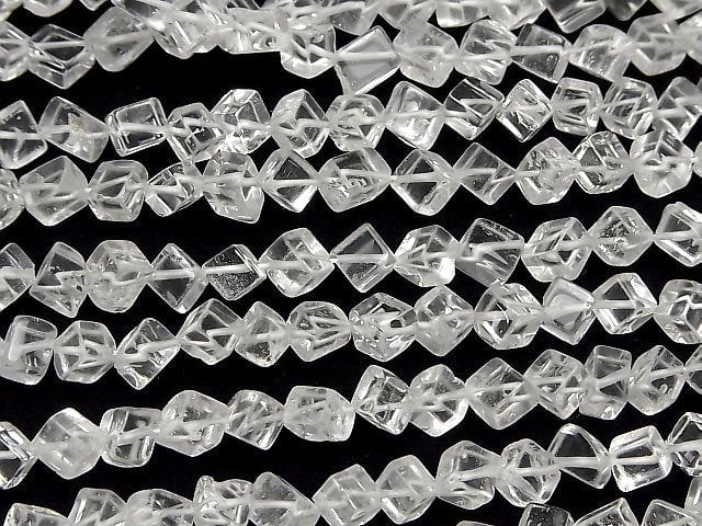 [Video] Crystal AA++ Dice 1strand beads (aprx.14inch/35cm)