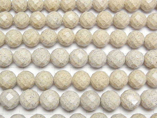 [Video] Taiwan Hokutolite Faceted Round 12mm 1/4-1strand beads (aprx.15inch/37cm)