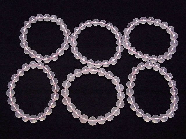 [Video] Mozambique Star Rose Quartz AA++ Round 10mm Bracelet