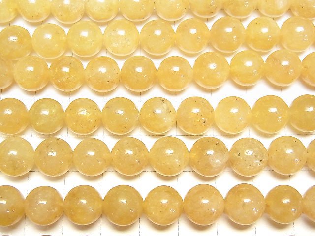 [Video]Heliodor AA Round 10.5mm 1/4 or 1strand beads (aprx.15inch/36cm)