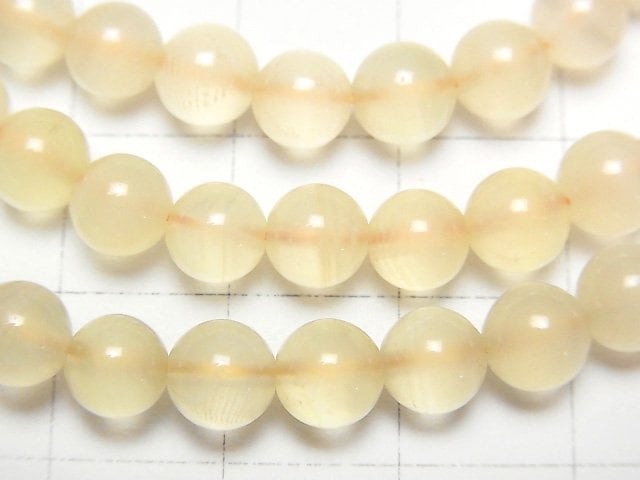 [Video] Yellow Calcite AAA- Round 5.5-6.5mm Bracelet