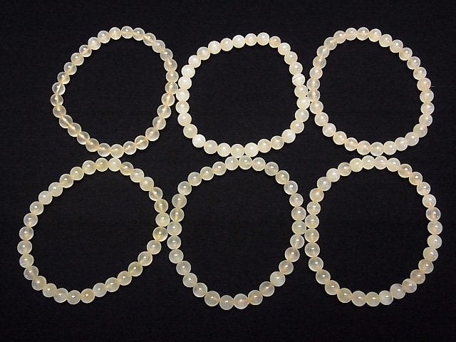 [Video] Yellow Calcite AAA- Round 5.5-6.5mm Bracelet