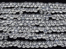 [Video]High Quality Brazilian Ice Quartz AAA- Chestnut Faceted Briolette half or 1strand beads (aprx.7inch/18cm)