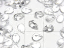 [Video]High Quality White Topaz AAA Loose stone Pear shape Faceted 6x4mm 10pcs