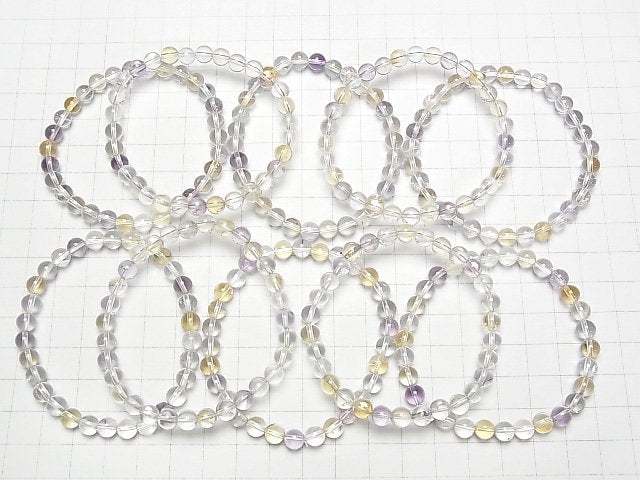 [Video]Mixed Stone AAA Round 6mm Bracelet