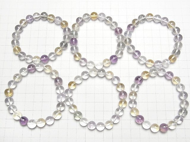 [Video]Mixed Stone AAA Round 10mm Bracelet