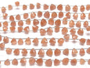 [Video] High Quality Sunstone AA++ 3D Triangle Cut 1strand (19pcs)