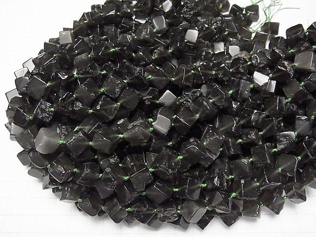 [Video] Agnimanitite dice 15x15mm half or 1strand beads (aprx.15inch/37cm)