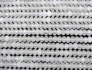 High Quality! White Chalcedony Faceted Button Rondelle 6x6x4mm half or 1strand beads (aprx.15inch/36cm)