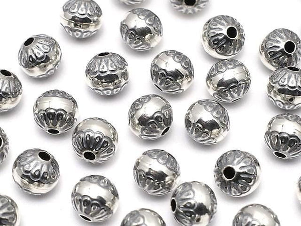 Silver925 Design Round 6mm 1pc