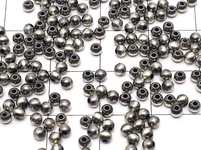 Silver925 Navahop Pearl Round 2.5mm 10pcs