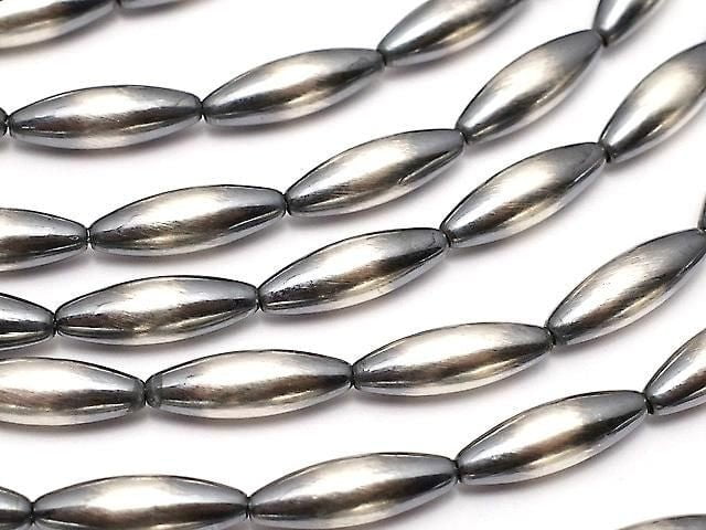 Silver925 Navajo Pearl Rice 12x4mm 2pcs