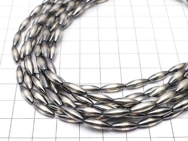 Silver925 Navajo Pearl Rice 12x4mm 2pcs