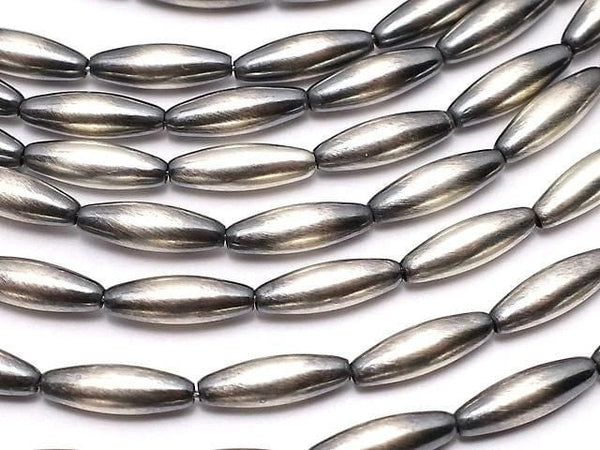 Silver925 Navajo Pearl Rice 9x3mm 2pcs