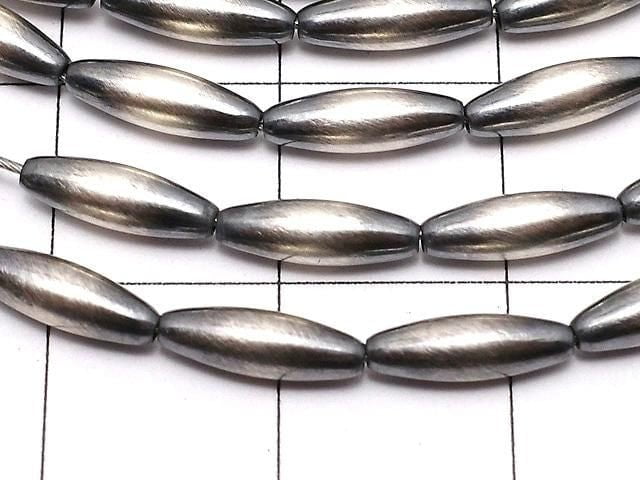 Silver925 Navajo Pearl Rice 9x3mm 2pcs