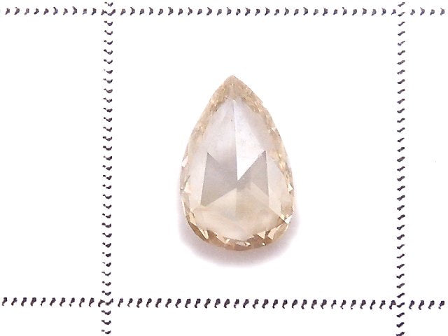 [Video][One of a kind] Light brown Diamond Loose stone Rose Cut 1pc NO.3