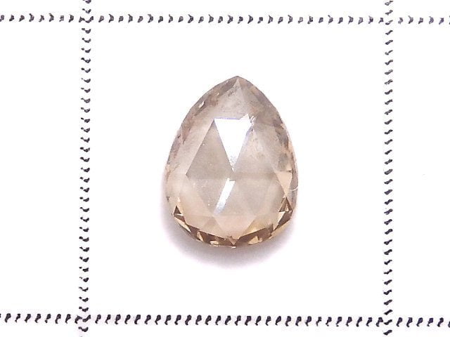 [Video][One of a kind] Light Brown Diamond Loose stone Rose Cut 1pc NO.4