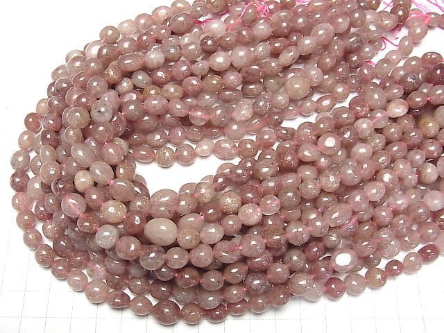 [Video]Moscovite Nugget 1strand beads (aprx.15inch/37cm)