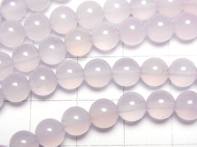 [Video]Purple Chalcedony AAA Round 6mm 1strand beads (aprx.15inch/36cm)