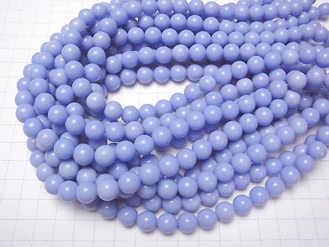 [Video] Blue Luminous Glow Stone Round 10mm 1strand beads (aprx.15inch/36cm)