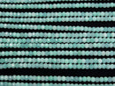 [Video]High Quality! Amazonite AA++ Faceted Button Rondelle 4x4x3mm 1strand beads (aprx.15inch/36cm)