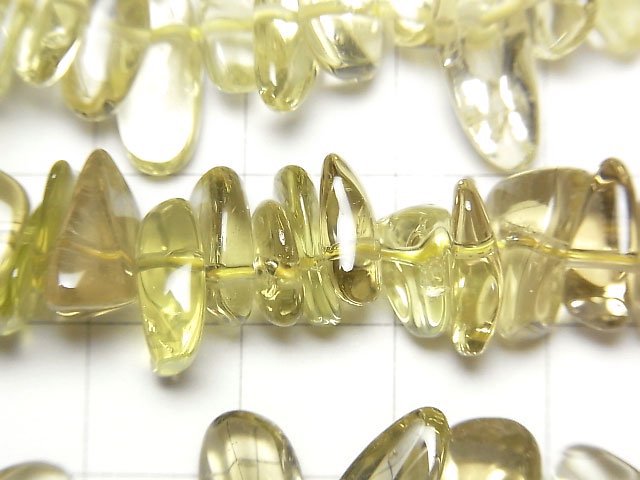 [Video]Lemon Quartz AAA Chips (Small Nugget) half or 1strand beads (aprx.15inch/37cm)