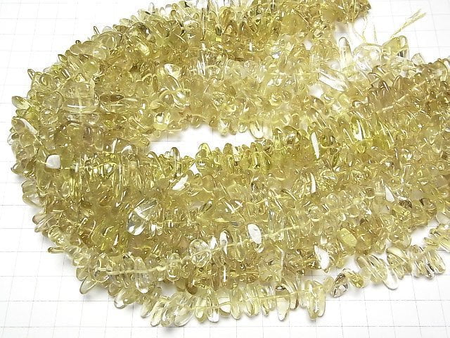 [Video]Lemon Quartz AAA Chips (Small Nugget) half or 1strand beads (aprx.15inch/37cm)