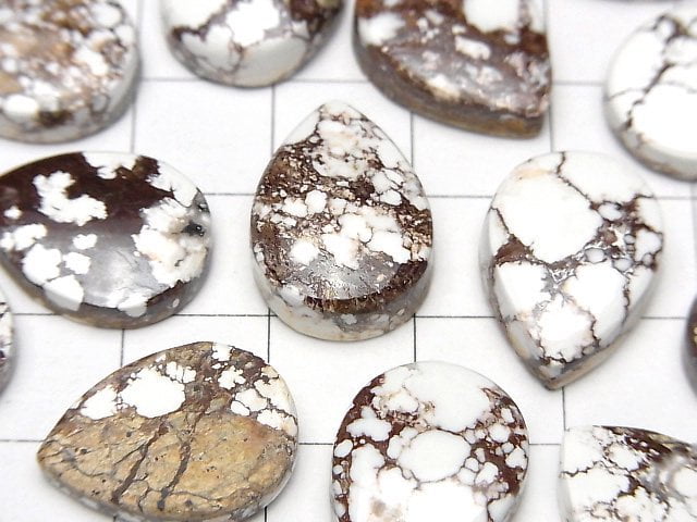 [Video]Wild Horse Pear shape Cabochon 18x13mm 1pc