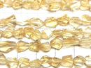 [Video]High Quality Citrine AAA- Faceted Nugget half or 1strand beads (aprx.8inch/20cm)