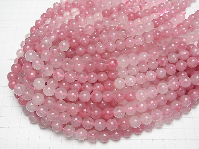 [Video]Rhodonite Silica Round 10mm half or 1strand beads (aprx.14inch/34cm)