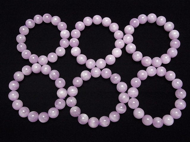 [Video] Nigerian Kunzite AAA Round 14mm Bracelet