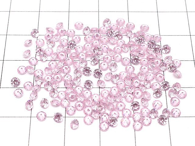 [Video]Cubic Zirconia AAA Loose stone Round Faceted 3x3mm [Pink] 20pcs