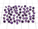 [Video]Cubic Zirconia AAA Loose stone Round Faceted 4x4mm [Amethyst] 20pcs