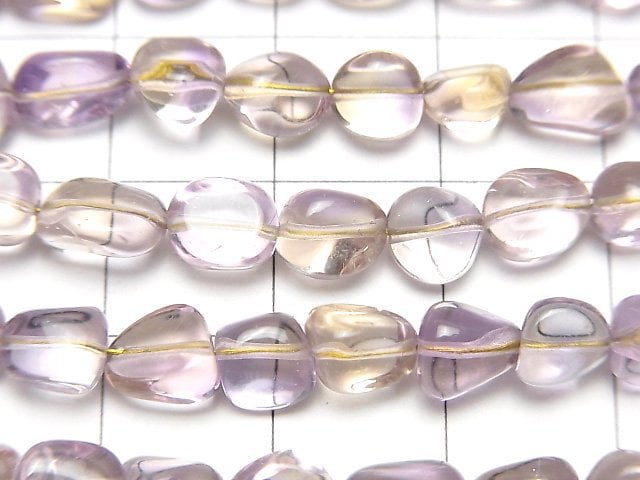 [Video]High Quality Ametrine AAA- Nugget half or 1strand beads (aprx.15inch/37cm)