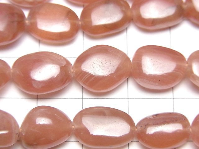 [Video]High Quality Peruvian Rhodochrosite AA++ Nugget half or 1strand beads (aprx.15inch/37cm)