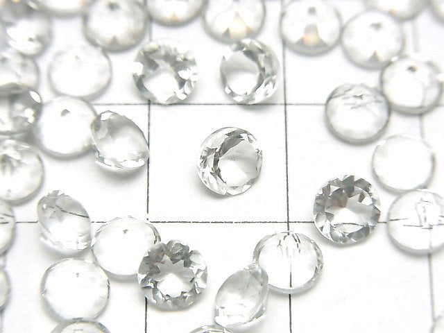 [Video]High Quality Green Amethyst AAA Loose stone Round Faceted 5x5mm 10pcs