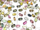 [Video]High Quality Multicolor Tourmaline AAA Loose stone Oval Faceted 5x3mm 10pcs