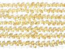 [Video]High Quality Citrine AAA Flower Bud Faceted Briolette 1strand beads (aprx.6inch/16cm)