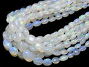 [Video]High Quality Water Opal AAA Oval half or 1strand beads (aprx.17inch/42cm)