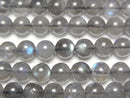 [Video]Labradorite AA++ Round 6mm 1strand beads (aprx.15inch/37cm)