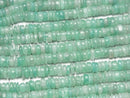 [Video]Amazonite AA+ Rondelle (Heishi)5x5x2mm 1strand beads (aprx.15inch/38cm)