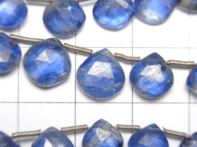 [Video]Kyanite AA++ Chestnut Faceted Briolette 1strand beads (aprx.7inch/18cm)