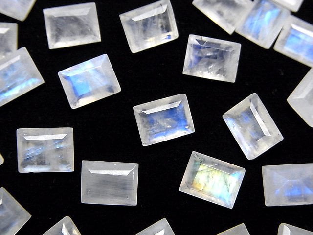 Rainbow Moonstone Gemstone Beads