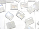 [Video]High Quality Rainbow Moonstone AA++ Loose stone Rectangle Faceted 8x6mm 3pcs
