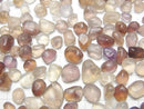 Pink Brown Fluorite AA++ Undrilled Chips 100g